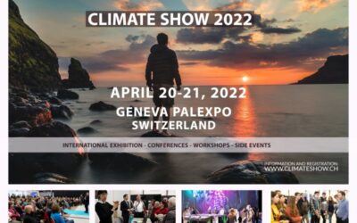 Yvan au Climate Show de Genève.